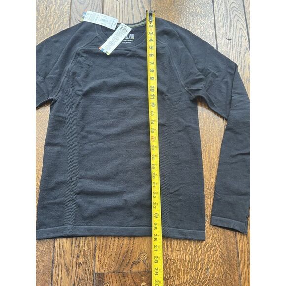 Smartwool Active Intraknit Crew Neck Black Stretch Quick Dry Men's Large NWT - Picture 5 of 6